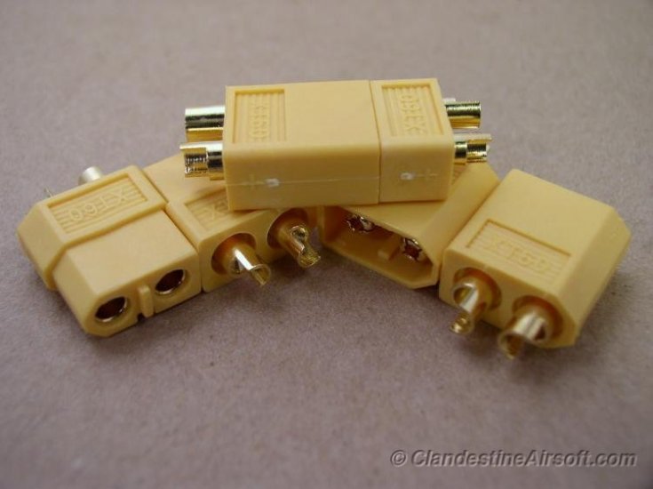 XT-60 Connector 5 Pack - Click Image to Close