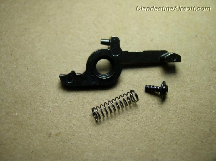 Steel Version 3 Cutoff Lever w/ spring and screw - Click Image to Close