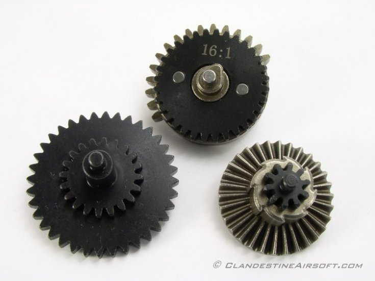 ZCI 16:1 Reinforced CNC Gears - Click Image to Close