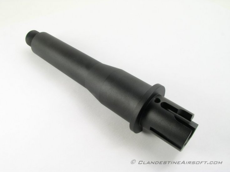 ZCI M4 5.5in Short Aluminum Outer Barrel - Click Image to Close