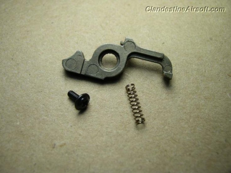 Steel Version 2 Cutoff Lever w/ spring and screw - Click Image to Close
