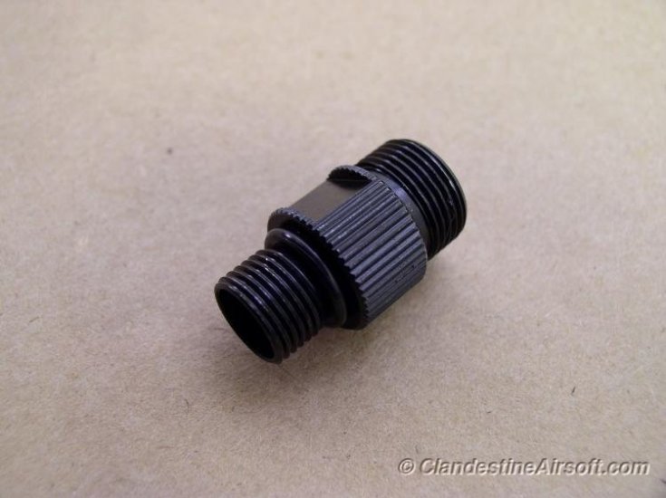 PPS CW 11mm to CCW 14mm Barrel Thread Adapter - B - Click Image to Close