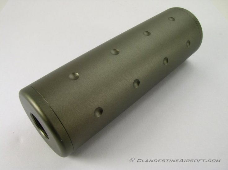 ZCI 110mm Barrel Extension - Green - Click Image to Close