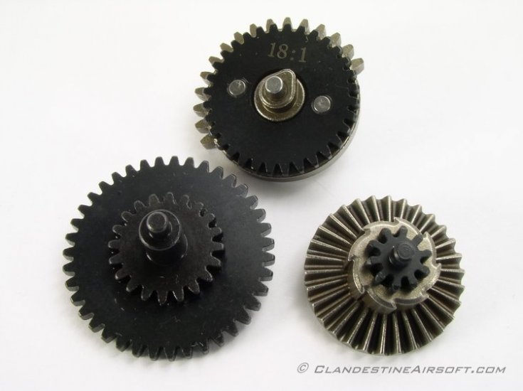 ZCI 18:1 Reinforced CNC Gears - Click Image to Close