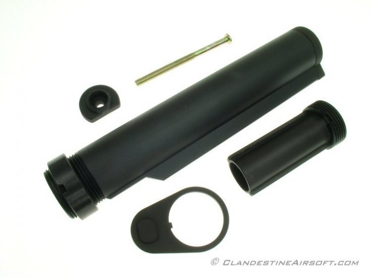 ZCI Aluminum M4 Buffer Tube - Click Image to Close