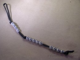 Skull Bead Pace Counter Ranger Beads - White