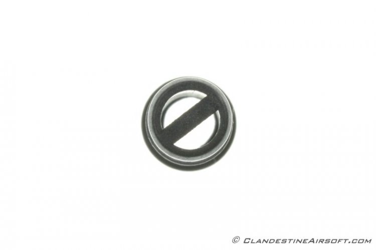SHS AR10 POM Cross Slot O-ring Nozzle - 24.01mm - Click Image to Close