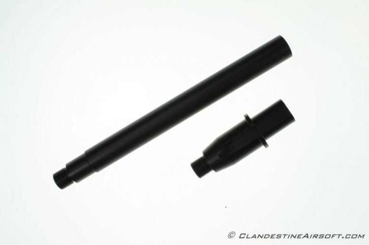 ZCI 8.25in M4 Aluminum Outer Barrel - Click Image to Close