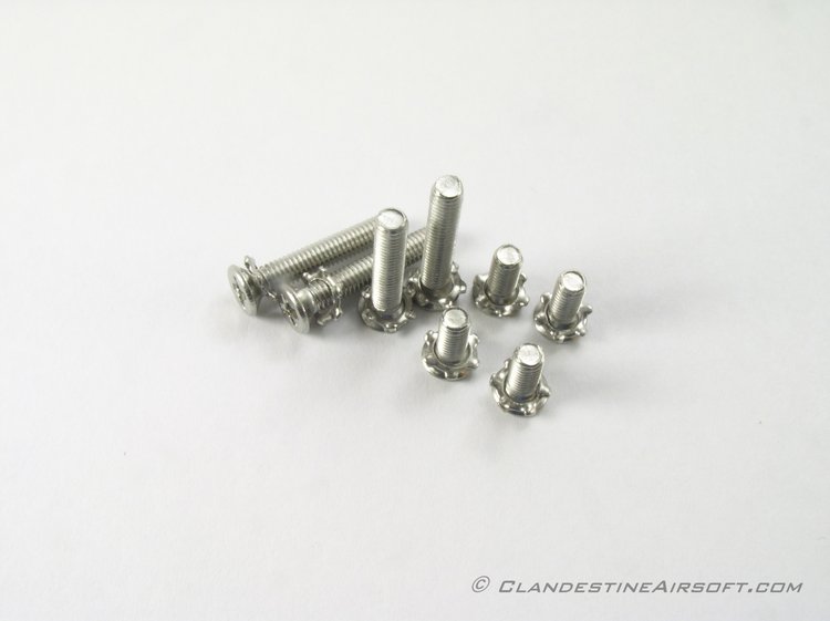 (image for) ZCI V2 Stainless Steel Screw Set